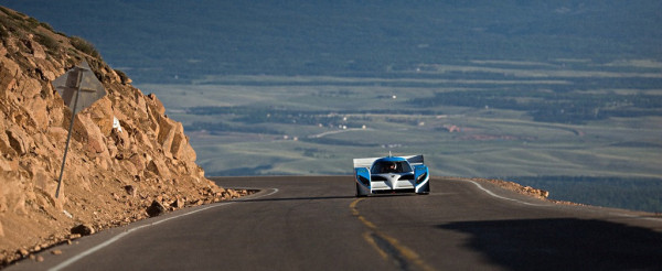 Electric eO PP01 by Drive eO at Pikes Peak Hill Climb 2013